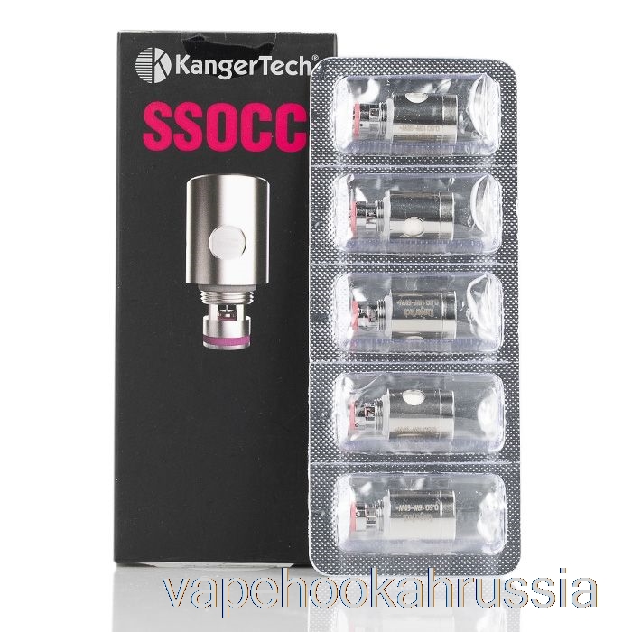 Сменные катушки Vape Juice Kanger Ssocc, катушки 0,5 Ом из нержавеющей стали